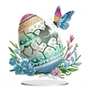 >SALE<Acrylic Easter Egg Diamond Painting Tabletop Ornament Kit for Home Office Decor