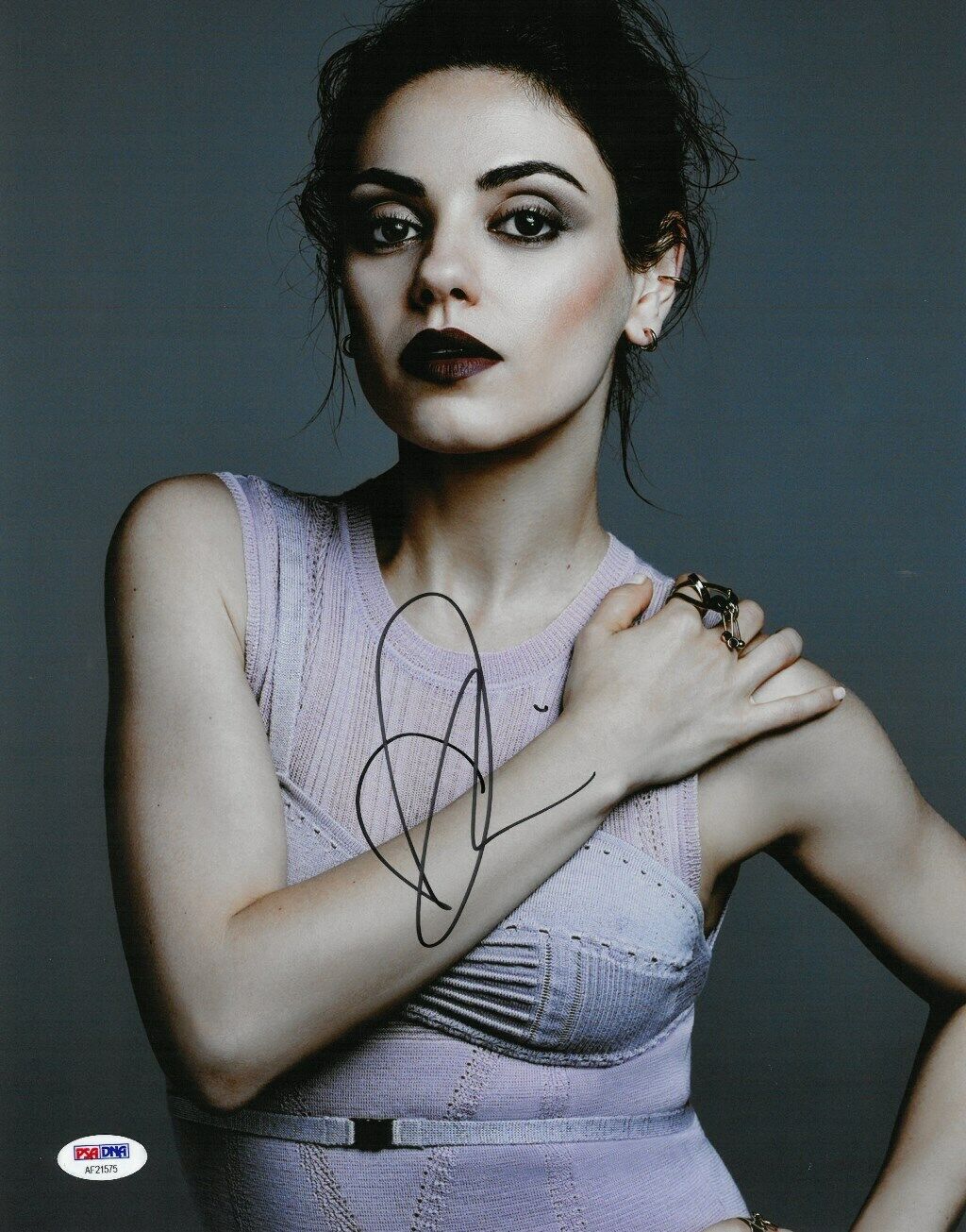 Mila Kunis Signed Authentic Autographed 11x14 Photo Poster painting PSA/DNA #AF21575