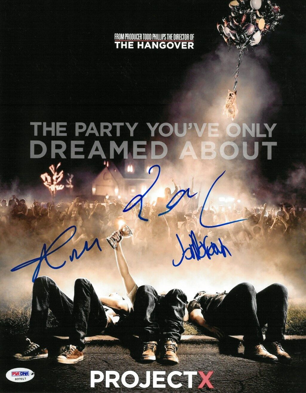 Mann/Cooper/Brown Signed Project X Autographed 11x14 Photo Poster painting PSA/DNA #S37017