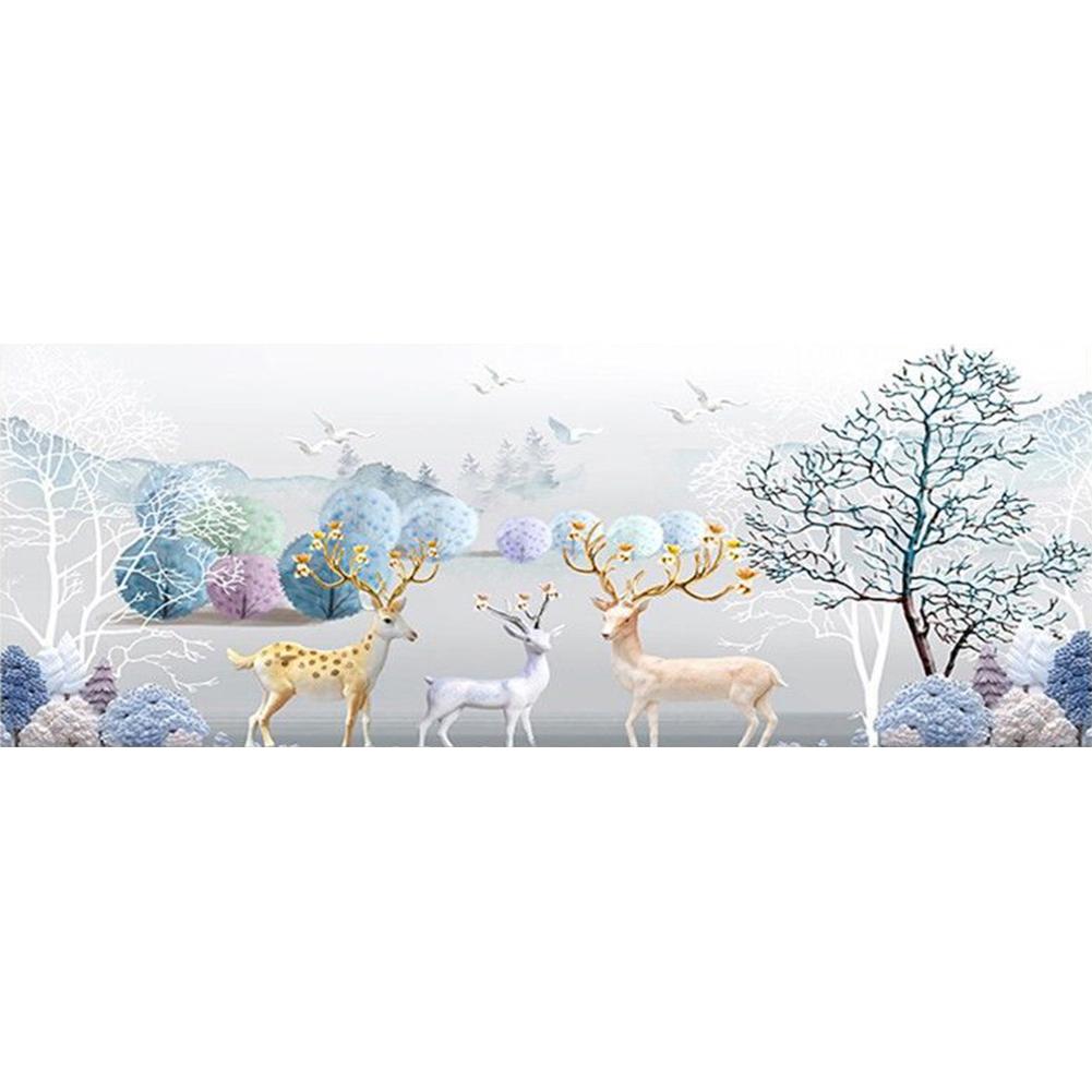 

Elks-Round Drill Diamond Painting-100*40CM, 501 Original