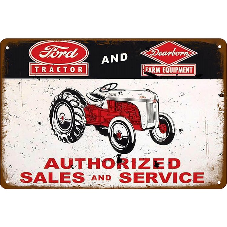 Words - Vintage Tin Sign - 7.9x11.8inch