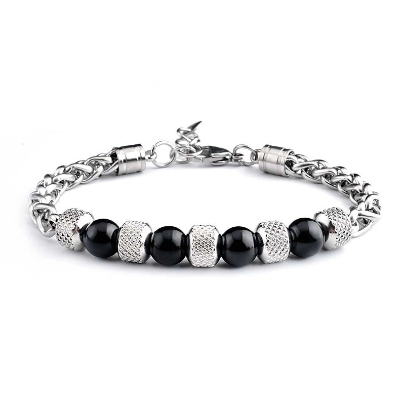 Fashion Geometric Titanium Steel Polishing Bracelets