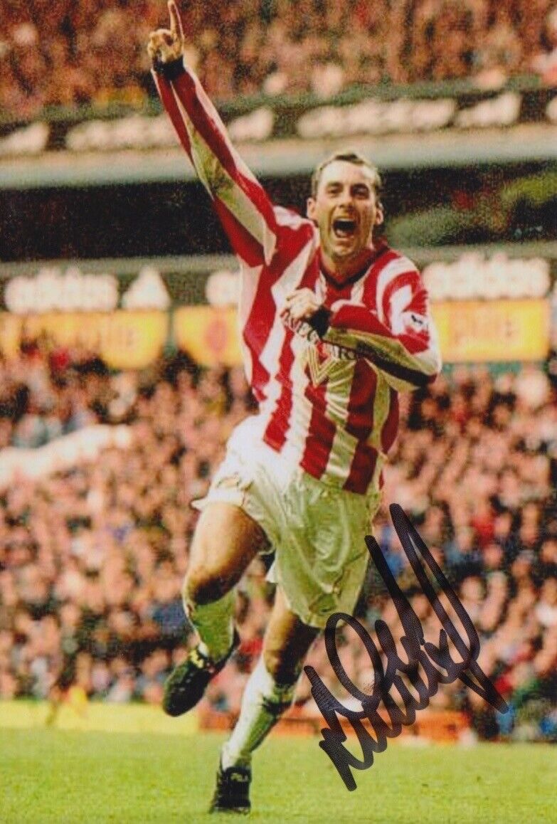 DON HUTCHISON HAND SIGNED 6X4 Photo Poster painting SUNDERLAND FOOTBALL AUTOGRAPH 1