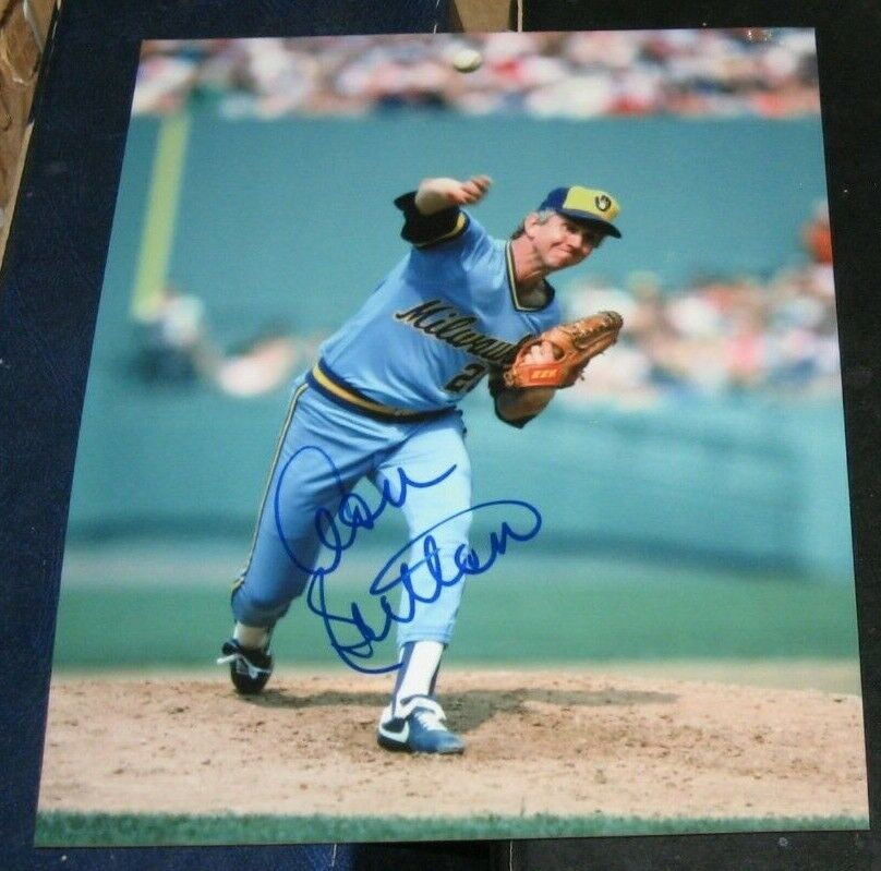 Don Sutton Milwaukee Brewers SIGNED AUTOGRAPHED 8x10 Photo Poster painting COA Baseball MLB