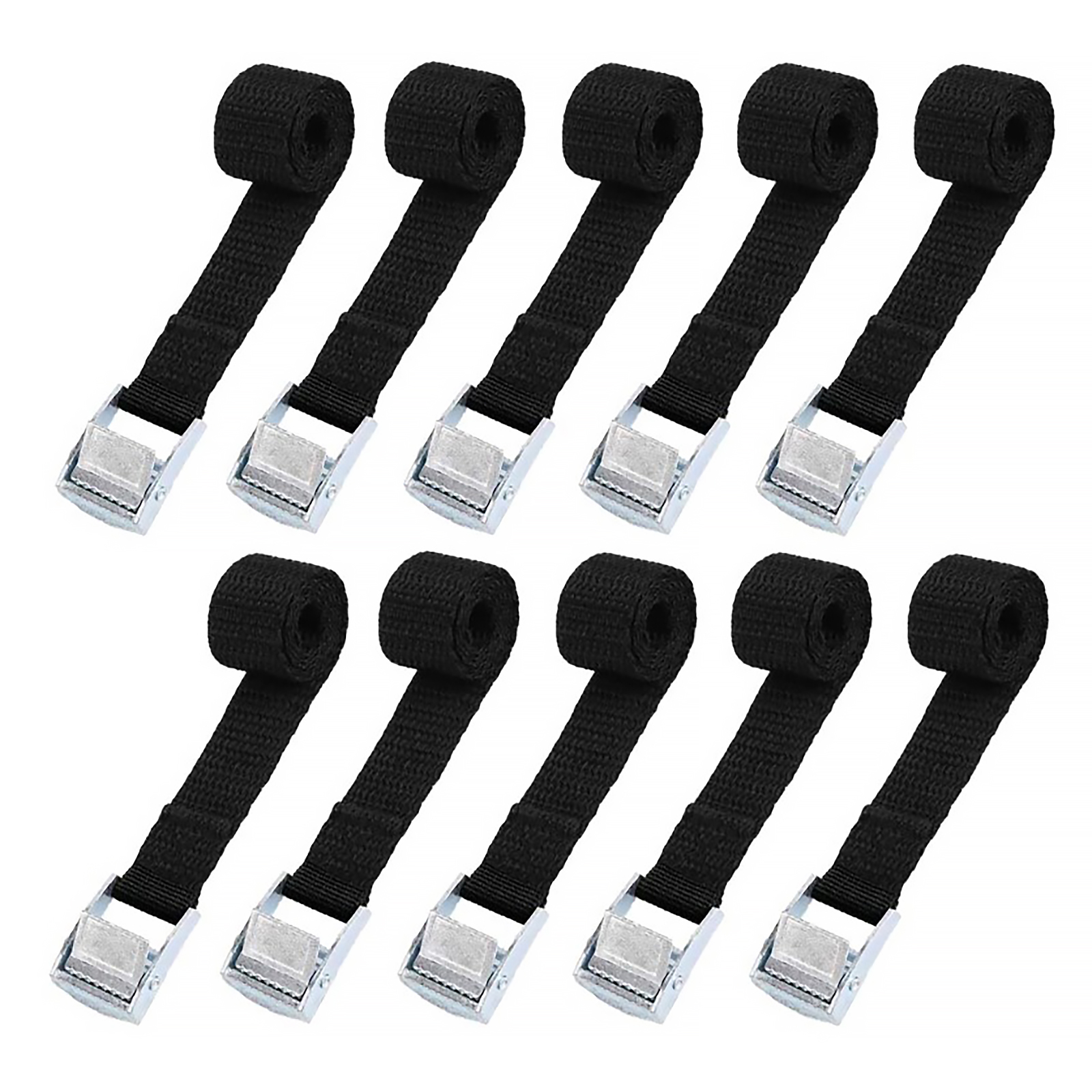 

Tie Down Straps - Heavy Duty Lashing Straps up to 500lbs for Cargo (10Pack), 501 Original