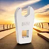 8mm Bike Disc Brake Cable Wrench Opening Head Steel Wrench for 1/4 Head Wrench