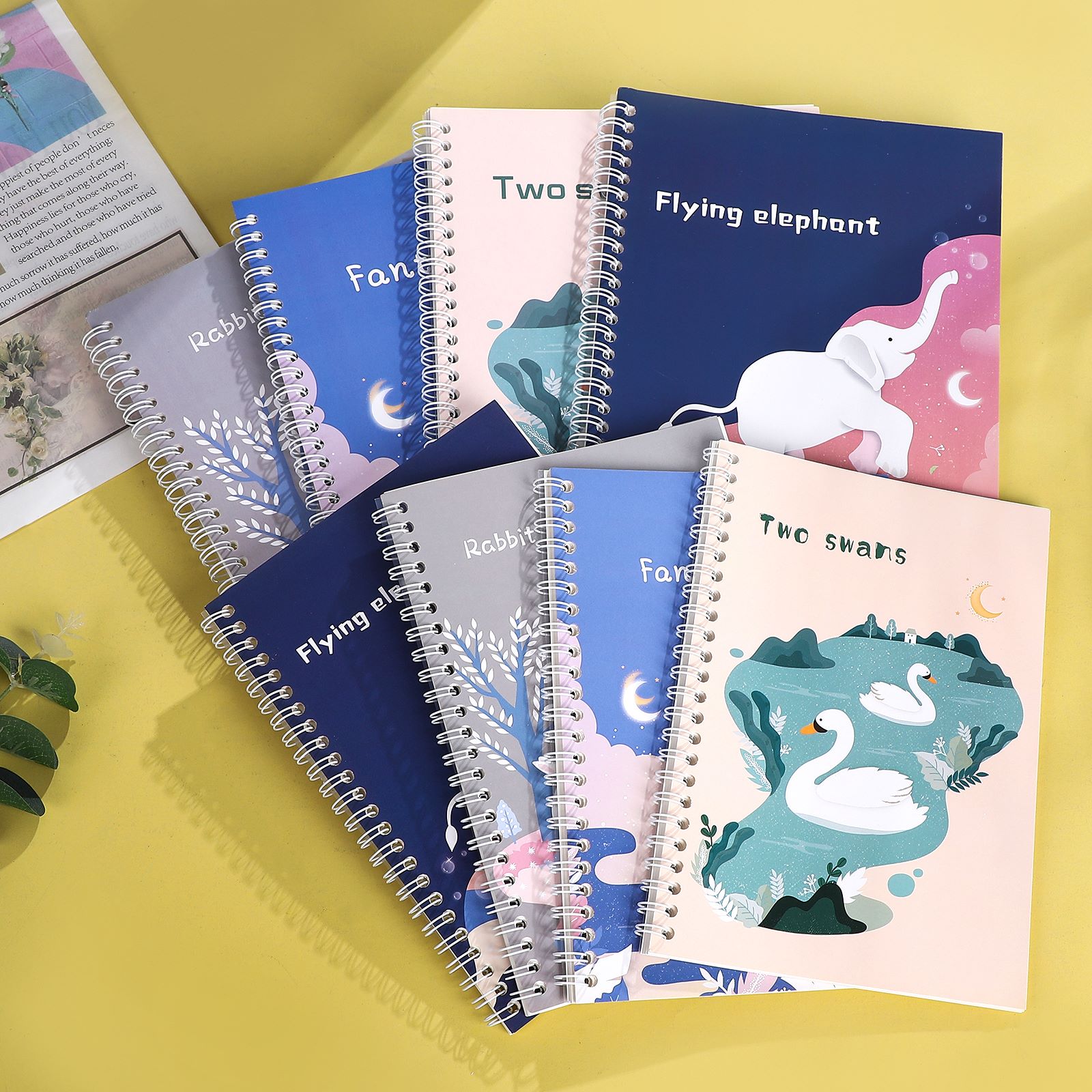 저널세이 A5/B5 루즈리프 양면 릴리스지 메탈 코일 노트북