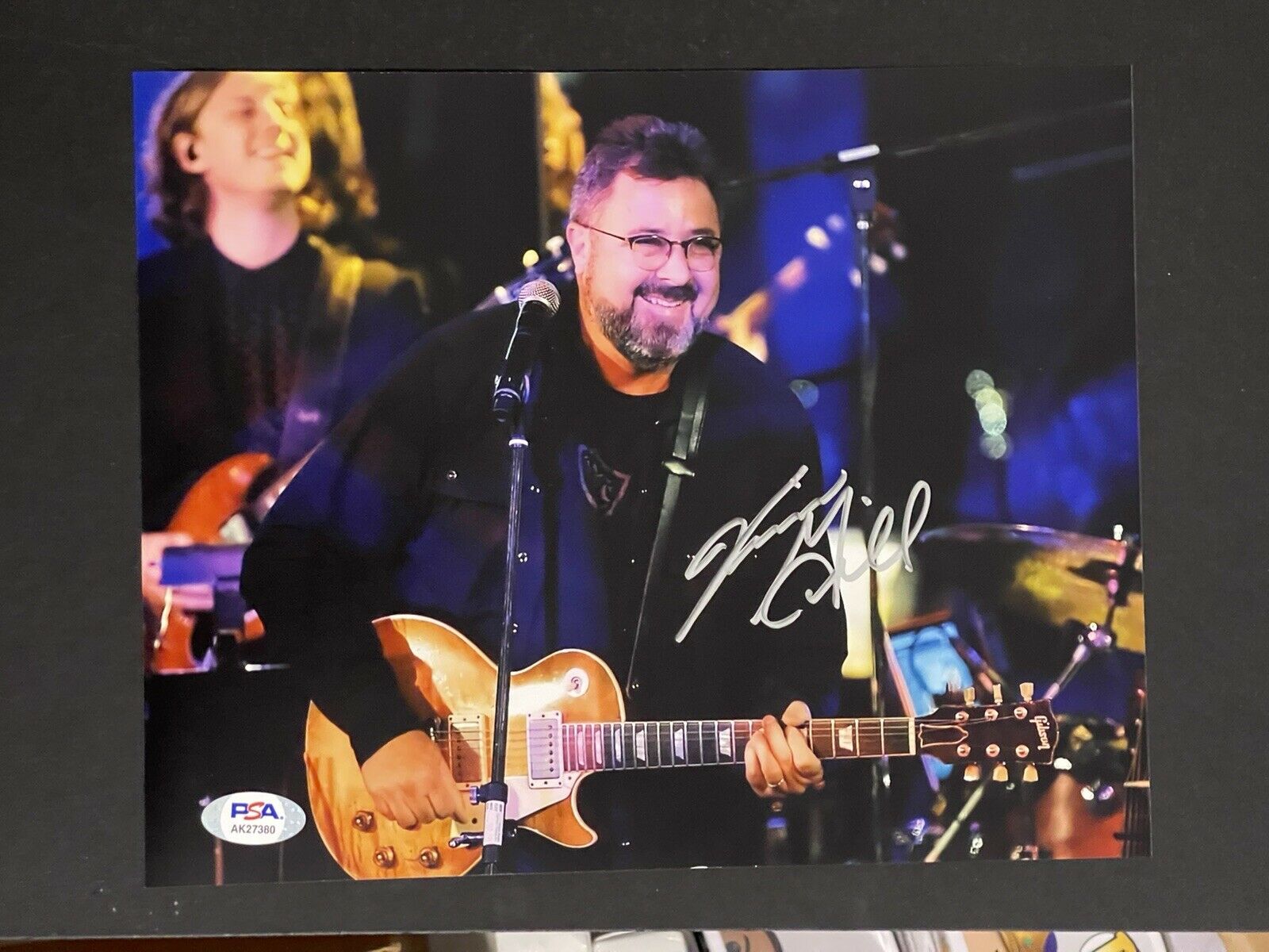 Vince Gill Signed Autographed When I Call Your Name 8x10 Photo Poster painting Country Psa/Dna