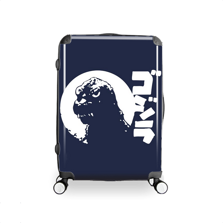 Grunge Motif, Godzilla Hardside Luggage