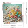 Diamond Painting -5D Full Round Drill Hummingbird(40x40cm)