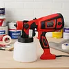 1400ml 220V Paint Sprayer 3 Mode&5 Barss Nozzles Auto Furniture Wall Sprayer Kit