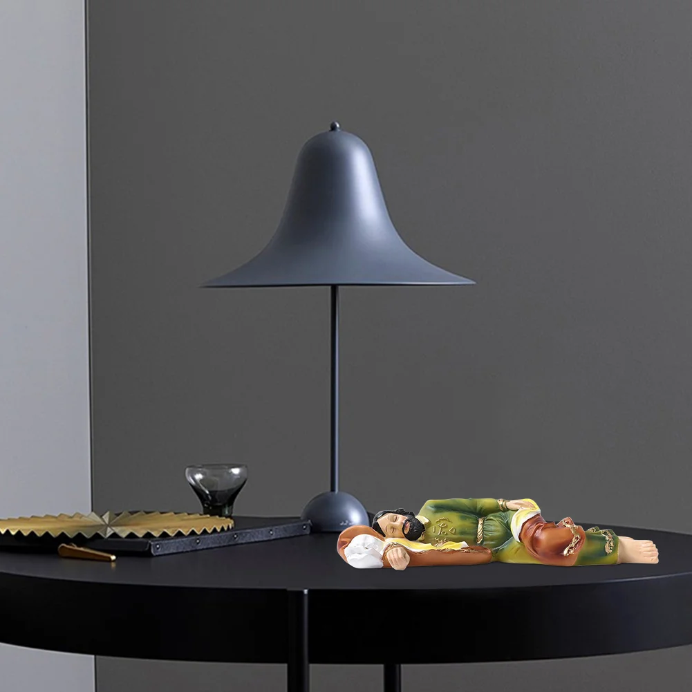 Saint Joseph Sleeping Statue Resin Figurine Christian Yard Desktop Decor