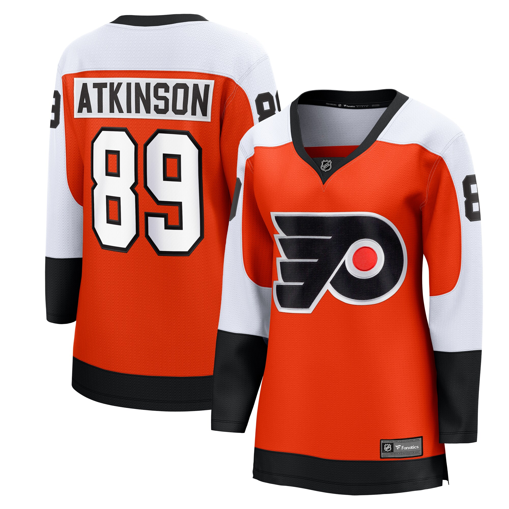 Cam Atkinson Philadelphia Flyers Fanatics Women&rsquo;s Home Breakaway   Jersey &ndash; Orange mysite