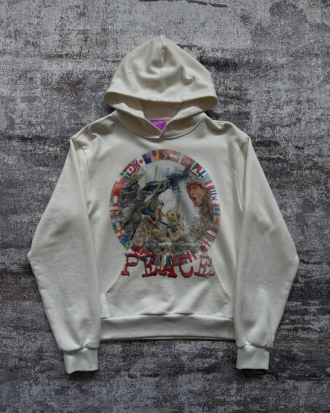 Aonga Harajuku War x Chaos Print Hoodies Women Streetwear Sweatshirts Men Oversized Hoodie Clothes Tracksuit Men Clothing Y2k Tops aonga