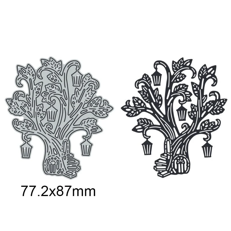 Tree House Metal Cutting Dies For DIY Scrapbook Cutting Die Paper Cards Embossed Decorative Craft Die Cut New