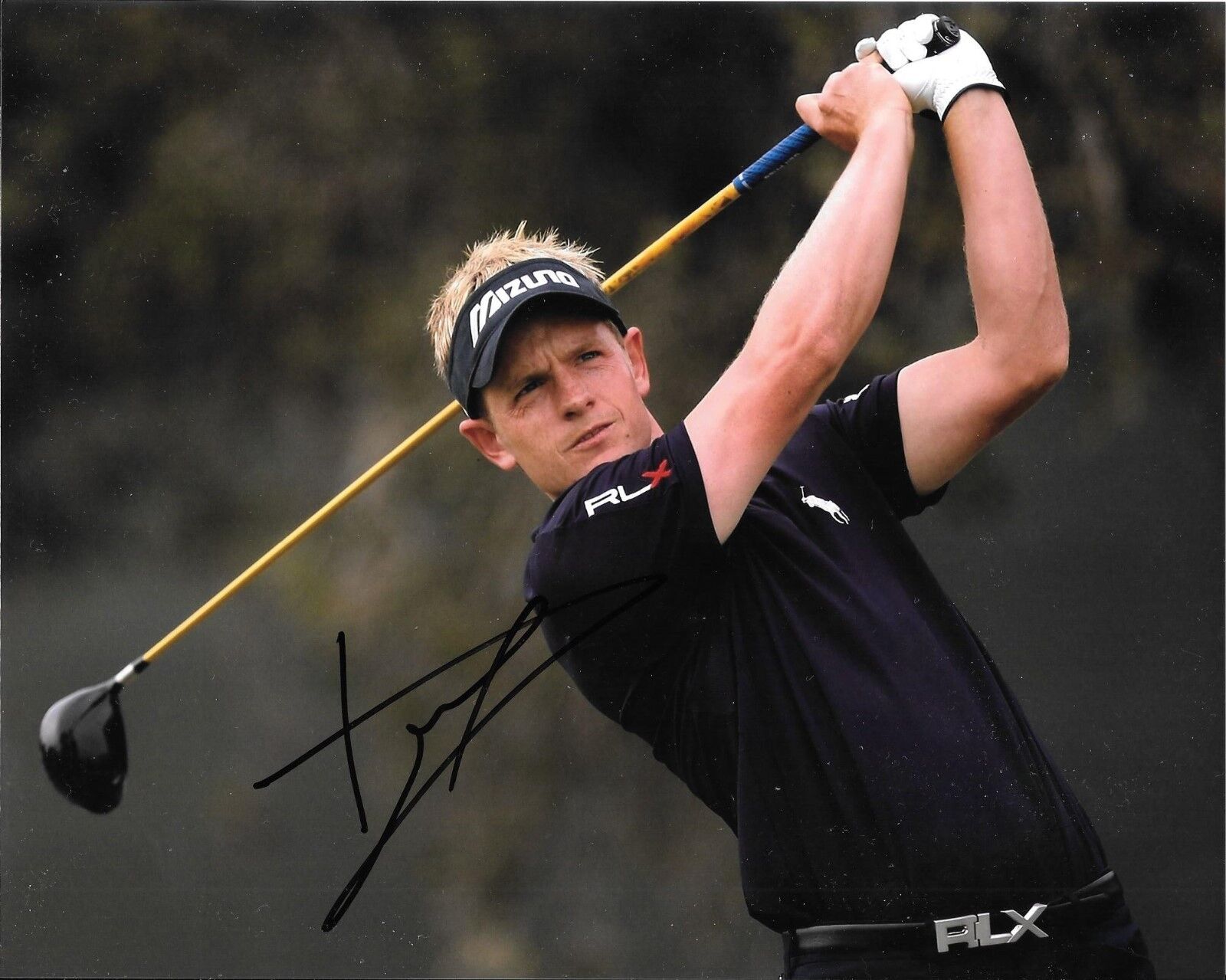 LUKE DONALD HAND SIGNED PGA GOLF 8X10 Photo Poster painting W/COA