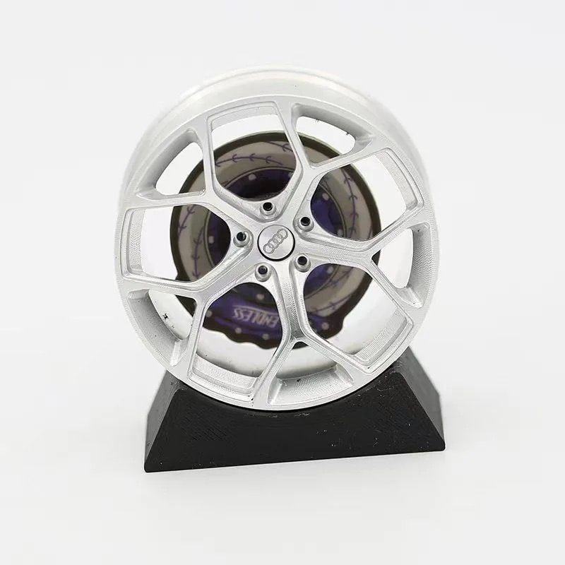 Car-mounted forged aluminum alloy wheel-shaped air freshener (car logo can be customized)