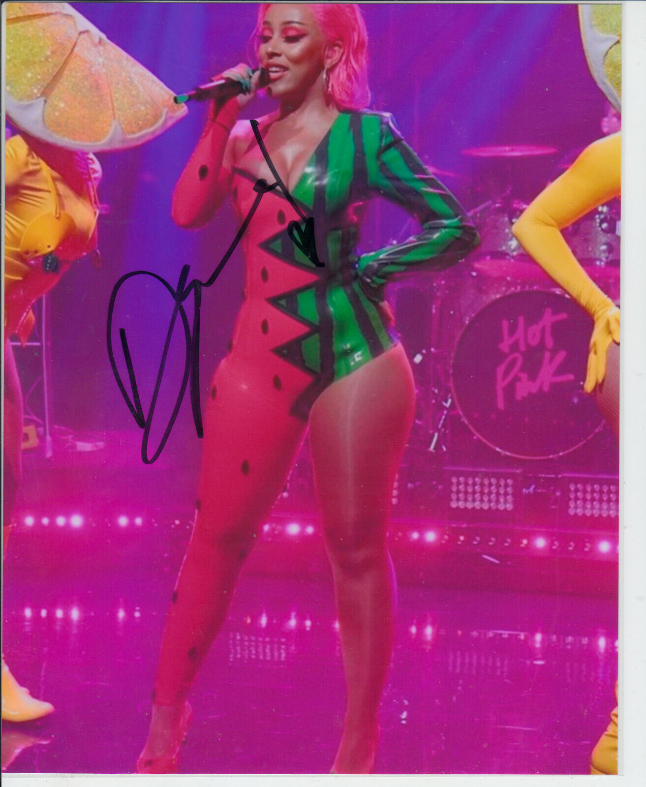 Doja Cat rapper singer songwriter Autograph Signed 8x10