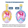 Gioiacombo&trade; Maschera da snorkeling integrale per principianti e adolescenti