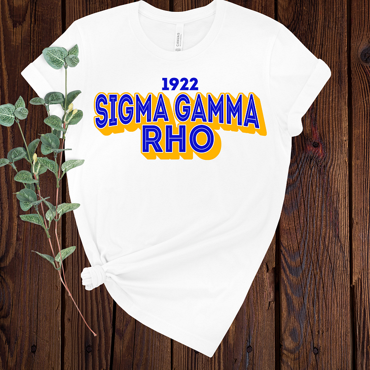 1922 Sigma Gamma Rho T-Shirt