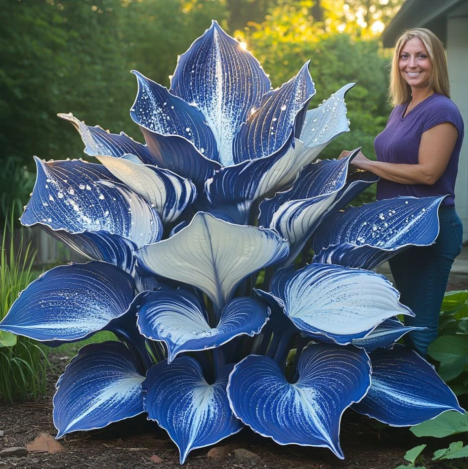 The Enchanting Hosta - Blue and White