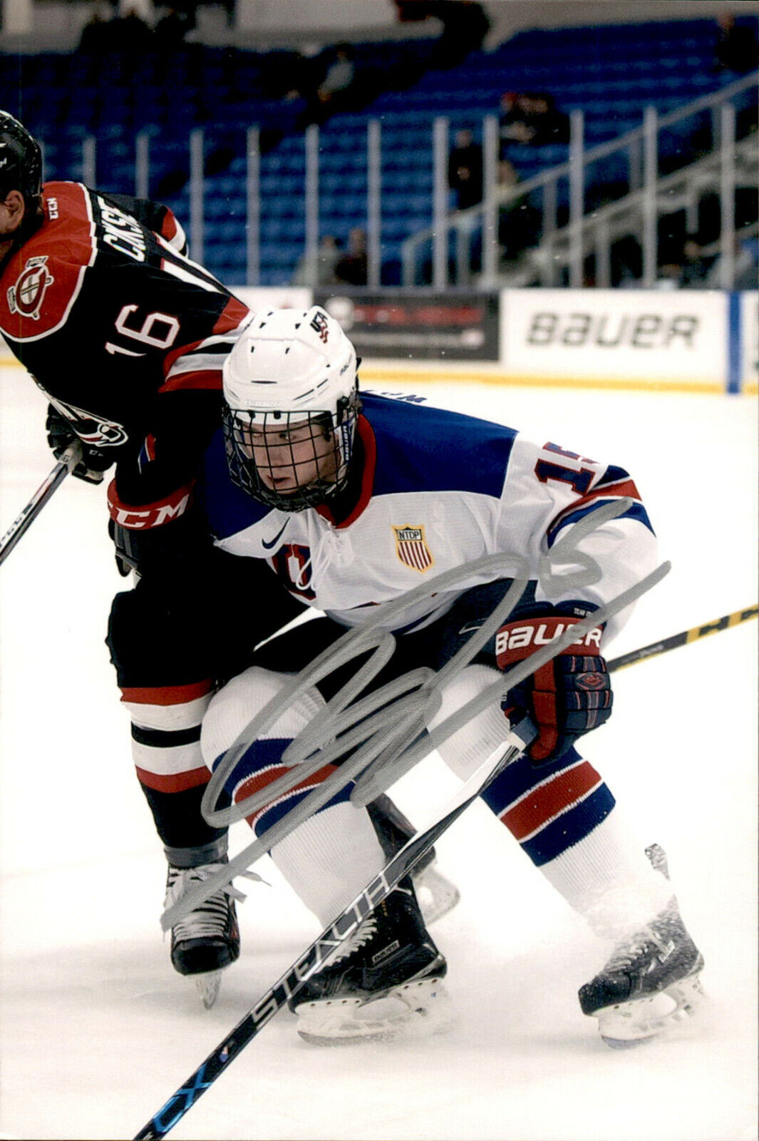 Zach Walker SIGNED 4x6 Photo Poster painting TEAM USA