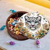 DIY Diamond Painting Storage Box Rhinestones Decorative Snack Case Kit (Tiger)