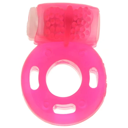 Pornhint Vibrating Ring in Neon Pink