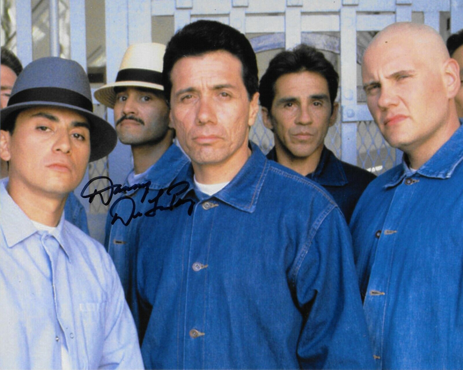 Danny De La Paz American Me 8X10 Signed 8x10 Photo Poster painting At Hollywoodshow RARE!!! #2