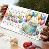 6Pcs carte de voeux d&rsquo;anniversaire-bricolage
