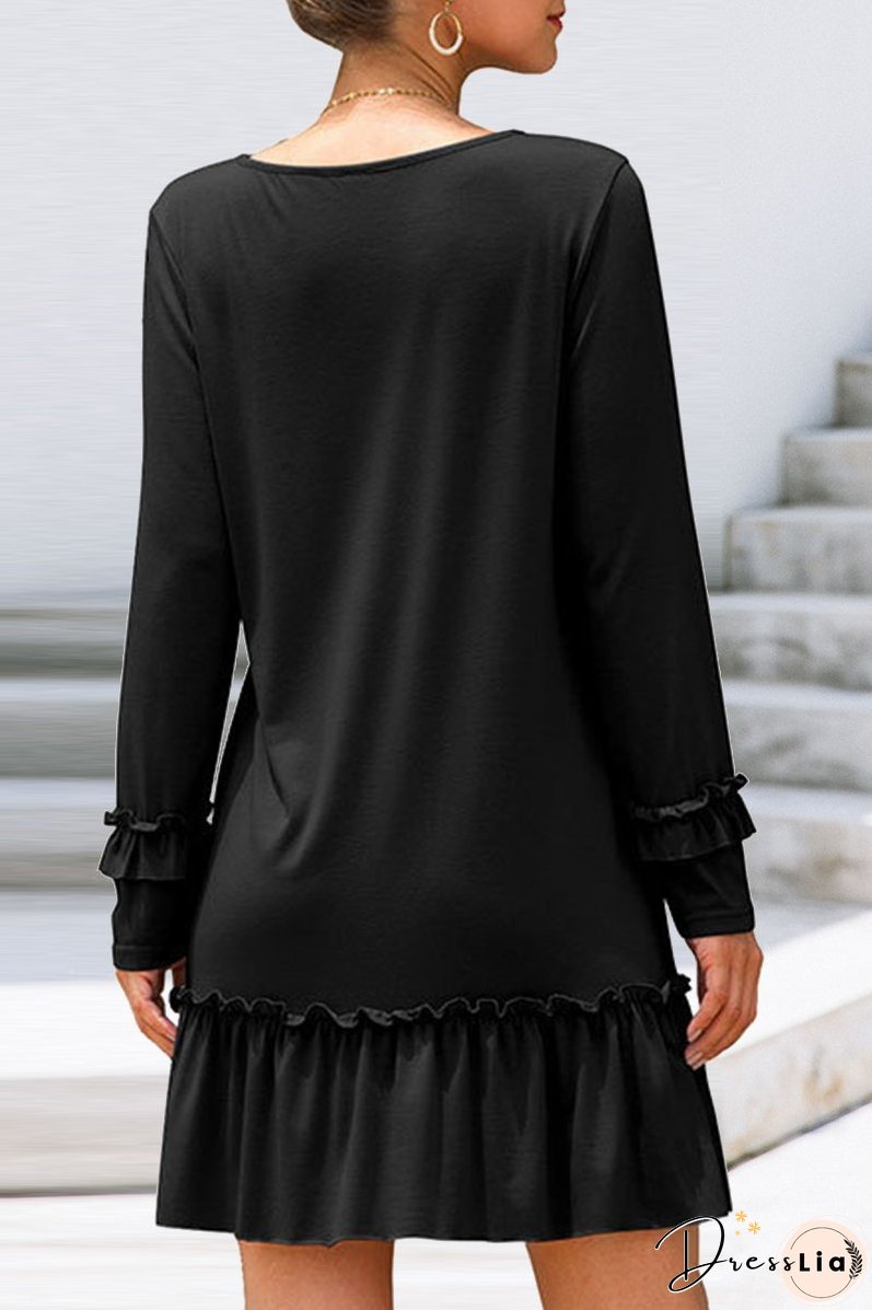 Chic and Relaxed winter Dress