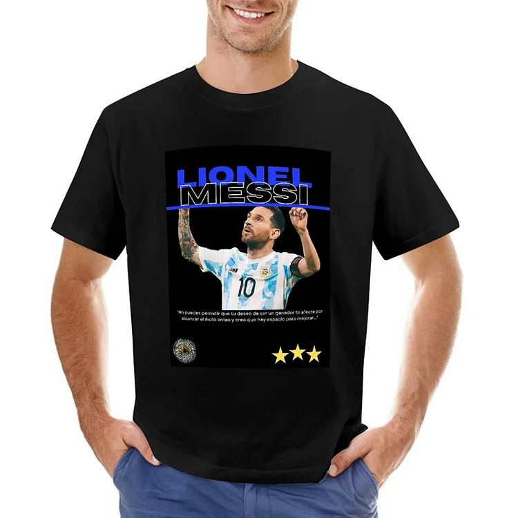 Lionel Messi Inspired Men's T-shirt