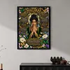 Forest Prayer Lady Special Shaped 5D DIY Partial Drill Diamond Painting Kits for Adults Beginners Home Decor Diamond Dots Paintings Diamond Art Kit 11.81x15.75inch