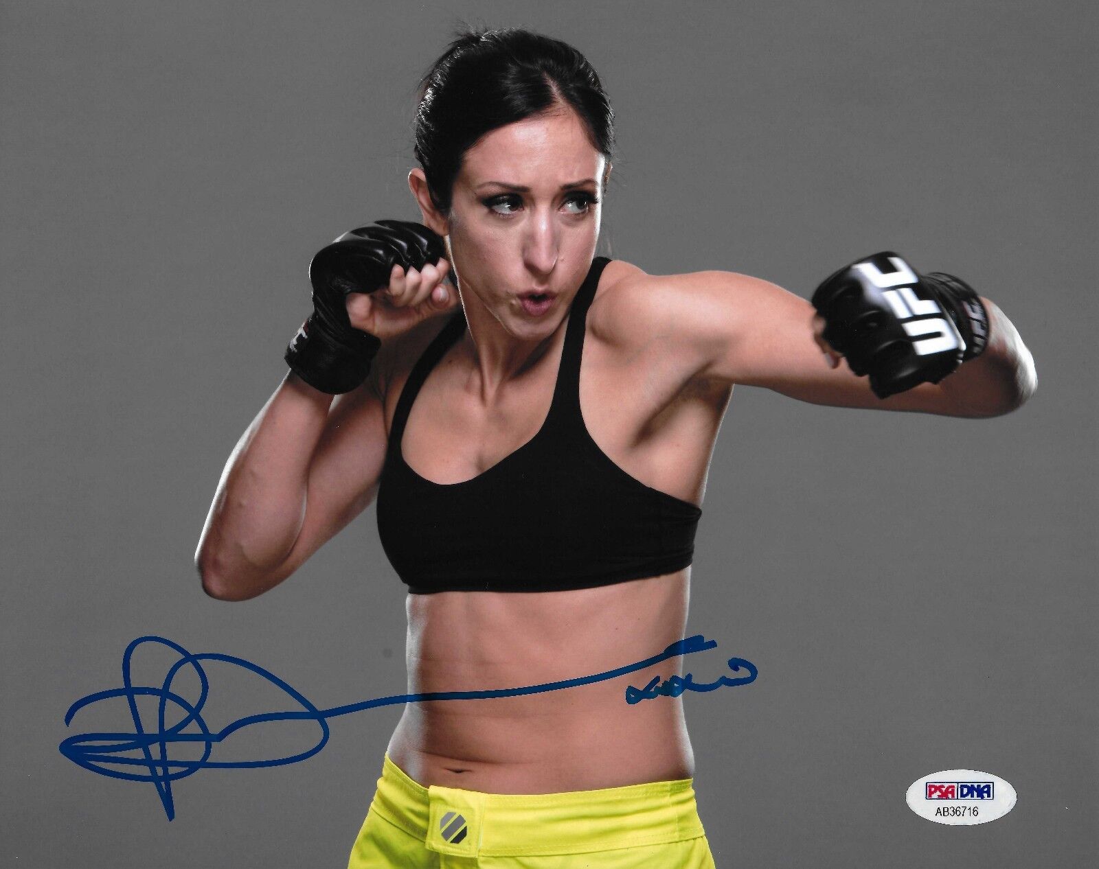 Jessica Penne Signed UFC 8x10 Photo Poster painting PSA/DNA COA TUF 20 Fight Picture Autograph 2