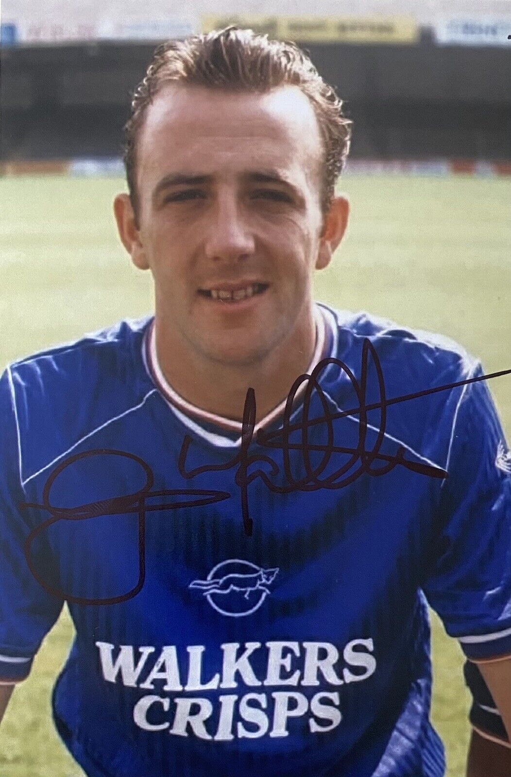 Gary McAllister Genuine Hand Signed Leicester City 6X4 Photo Poster painting 2