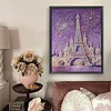 Diamond Painting-DIY Special Shaped Drill Pearl Painting Castle(35x45cm)
