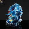 Evolution of Feraligatr Set - Pokemon Resin Statue - LD Studio