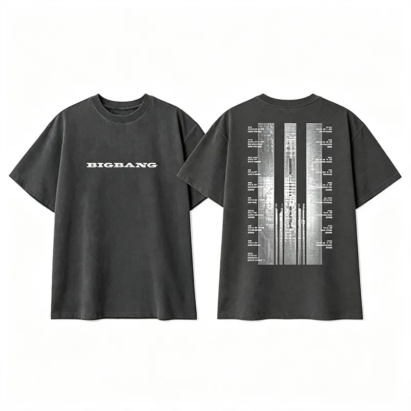 BIGBANG WORLD TOUR ＜XX : COSMOS＞ Tour White T-Shirt