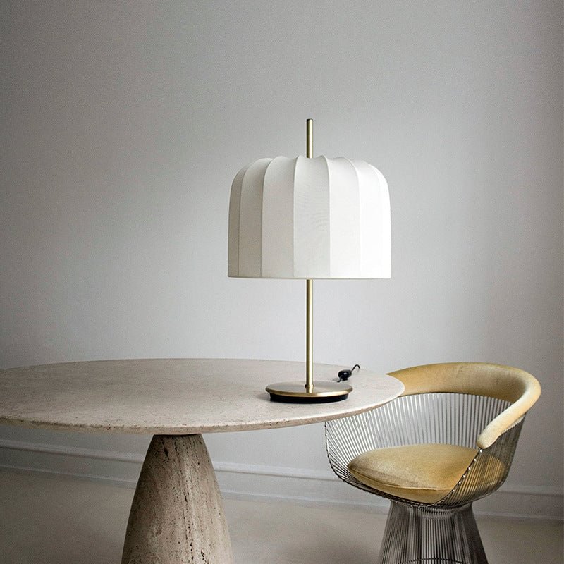 Modern White Table Lamp For Bedroom