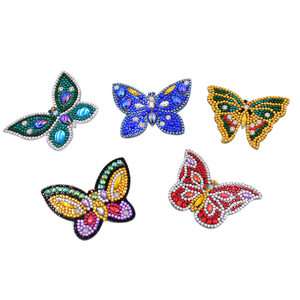 

5pcs Butterfly - 5D DIY Craft Keychain, 501 Original