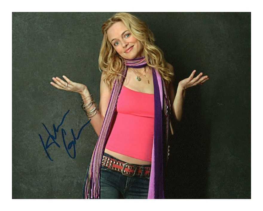 HEATHER GRAHAM AUTOGRAPHED SIGNED A4 PP POSTER Photo Poster painting PRINT 1