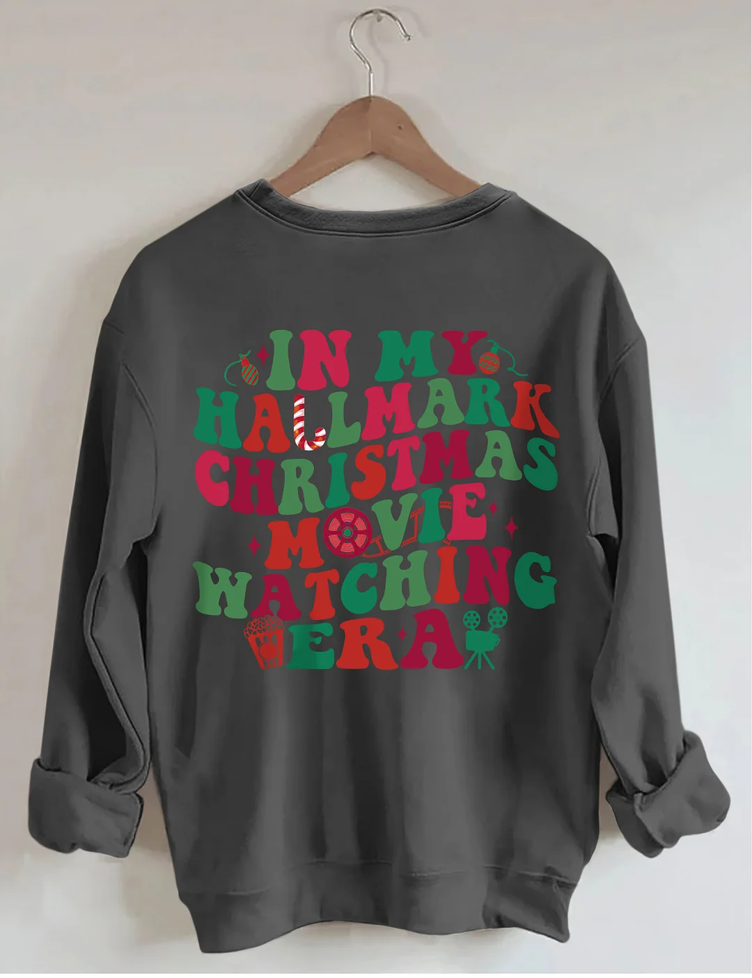 Christmas Movie Watching Era Sweatshirt