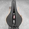 Bicycle Saddle MTB Road Bike Seat Hollow Breathable Bicycle Seat Cushion (Long)