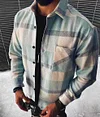 2022 New Printed Plaid Shirt Coat