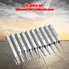 10pcs CR-V Plum Blossom Bit Set 4mm Torx Bit Set for Repairing Mobile Computer