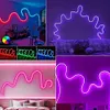 Flexible Neon Strip Light IP67 Waterproof LED Neon Light Strip for Bedroom Decor