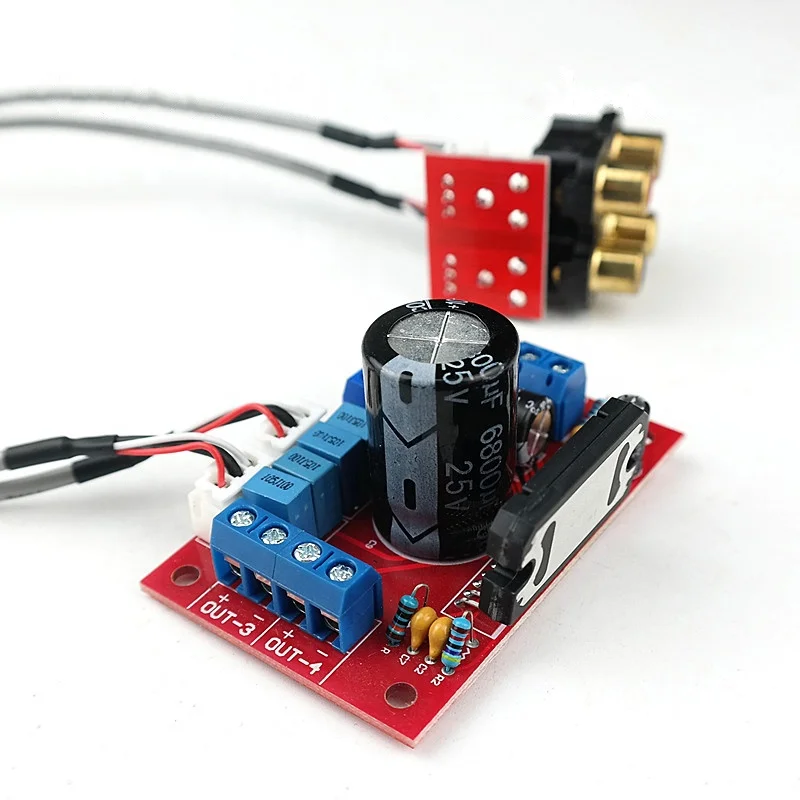 TDA7850 Amplifier PCB Board Car Amplifier Board 4 Channel 50W*4 12V Audio ACC Amplifier TDA7850 for Modified Audio