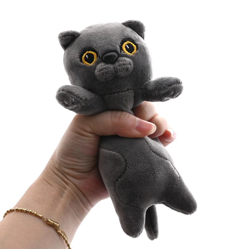 Elegant Lady Animal PP Cotton Plush Unisex Keychain