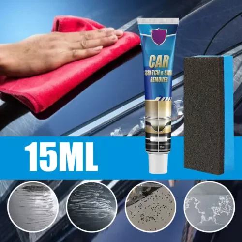 Dronehint Car Scratch Swirl Remover Tool Parts Scratches Repair Polishing Wax w/ Sponge (For: Acura) Parts