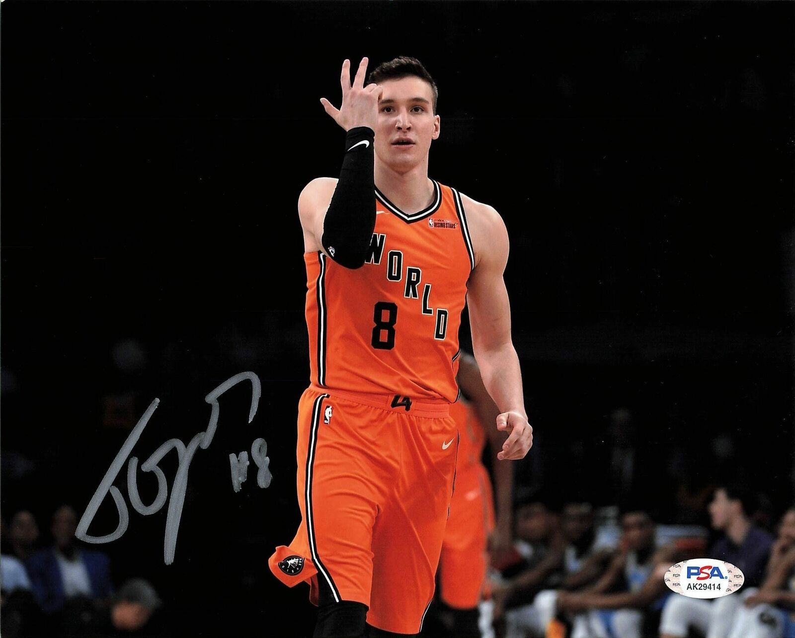 BOGDAN BOGDANOVIC signed 8x10 Photo Poster painting PSA/DNA Atlanta Hawks Autographed Serbia